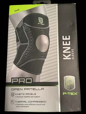 P-TEX PRO Open Patella Knee Sleeve - Size Small